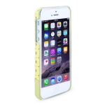GUHCP5PEY Guess Gianina Zadní Kryt žlutý iPhone 5/5S