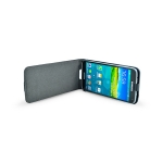 GUFLS5SAB Guess Studded Flip Kožené Pouzdro černé pro Samsung Galaxy S5