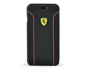 Pouzdro Ferrari Fiorano Book pro Apple iPhone 6 4.7″ – černé