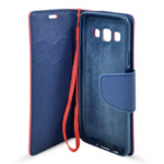 Book case Fancy Samsung Galaxy A3 červená/tmavě modrá