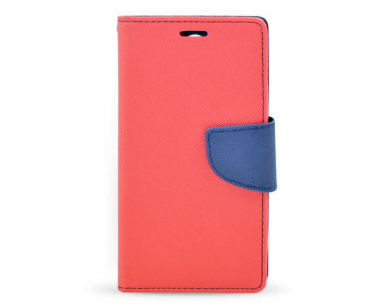 Book case Fancy LG G3 mini červená/tmavě modrá