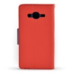 Book case Fancy pro Samsung Galaxy J5 červené/tmavě modré