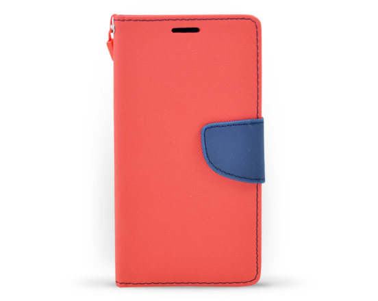 Book case Fancy LG G5 červená/tmavě modrá