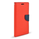 Fancy diary case Samsung Galaxy Note 4 červená / tmavě modrá