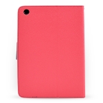 Fancy diary case iPad mini tmavě růžová / tmavě modrá