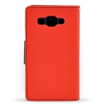 Fancy Diary Case Samsung Galaxy A5 červené / tmavě modré