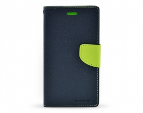 Fancy Diary Case LG G4 tmavě modrá / limetková