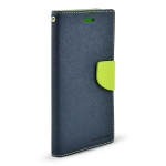 Fancy Diary Case LG G4 tmavě modrá / limetková