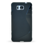 Back Cover S-case Samsung Galaxy Alpha černý