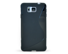 Back Cover S-case Samsung Galaxy Alpha černý