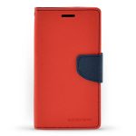 Pouzdro Mercury Fancy Diary pro Samsung Galaxy J3 červené/tmavě modré