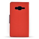 Pouzdro Mercury Fancy Diary pro Samsung Galaxy J3 červené/tmavě modré