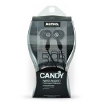 Sluchátka Remax RM-505 3,5 mm v černé barvě