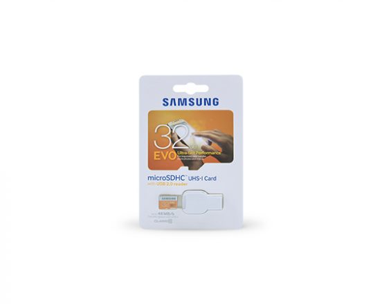 Paměťová karta Micro SDHC 32 GB EVO Samsung Class 10 s adaptérem