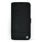 Pouzdro BMW pro Samsung Galaxy S7 EDGE kožené v černé barvě