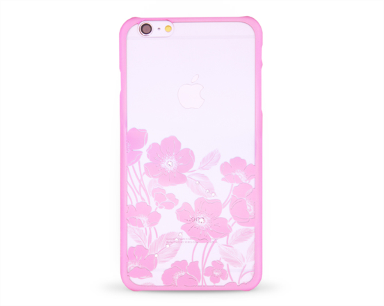 Kryt DEVIA Rococo Swarovski Apple iPhone 6/6S PLUS růžový