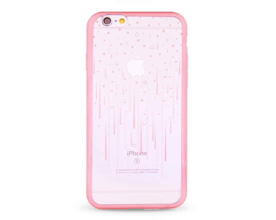 Kryt DEVIA Meteor Swarovski Apple iPhone 6/6S růžový