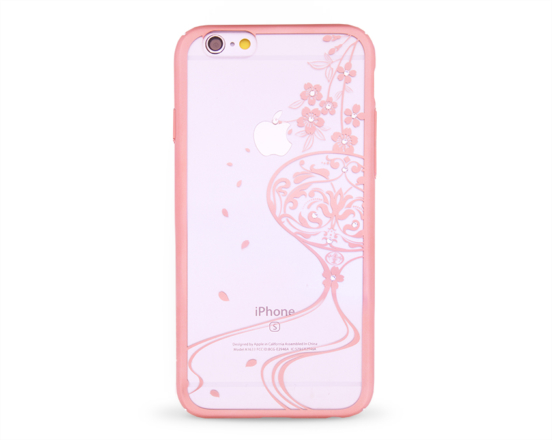 Kryt DEVIA Secret Swarovski Apple iPhone 6/6S růžový