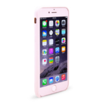 Kryt hard case kůže logo Apple iPhone 7 bílý