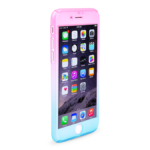 Kryt 360 protect hard case +ochranné sklo Apple iPhone 7 růžový/modrý