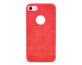 Kryt Luxury Ultra-thin Soft PU kůže Apple iPhone 7 červený