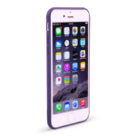 Kryt Luxury Ultra thin Leather Skin Soft TPU Apple iPhone 6 modrý