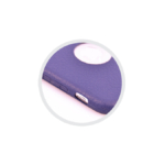 Kryt Luxury Ultra thin Leather Skin Soft TPU Apple iPhone 7 modrý