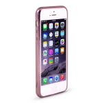 Kryt DEVIA Glitter Apple iPhone 5S/SE stříbrný