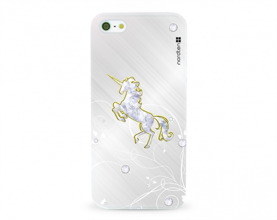 Kryt NORDTEN Briliant unicorn Apple iPhone 5/5S/SE silikonový