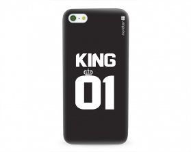 Kryt NORDTEN King 01 Apple iPhone 5/5S/SE silikonový