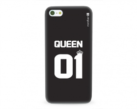Kryt NORDTEN Queen 01 Apple iPhone 5/5S/SE silikonový