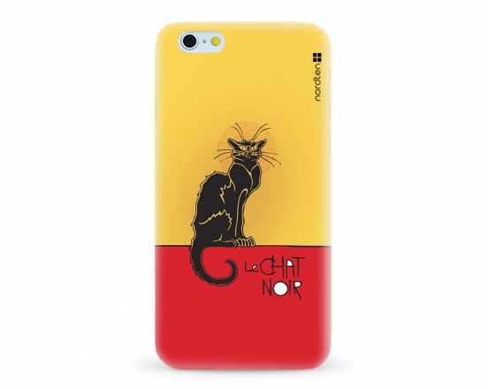 Kryt NORDTEN le chat noir Apple iPhone 6/6S silikonový