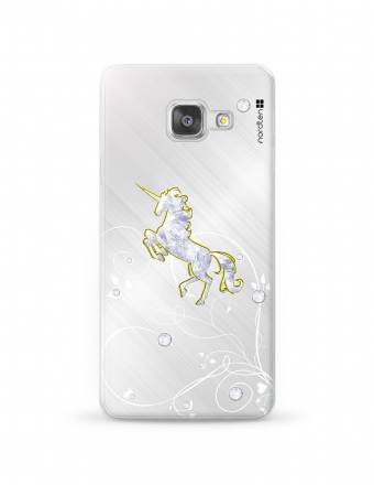 Kryt NORDTEN Briliant unicorn Samsung Galaxy A3 silikonový