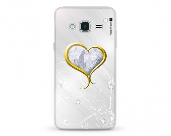 Kryt NORDTEN Briliant hearth Samsung Galaxy J3 silikonový