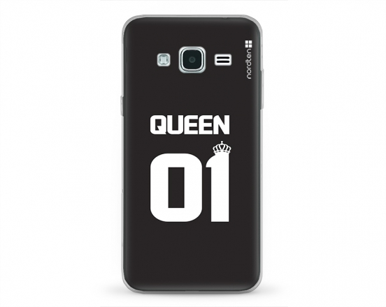 Kryt NORDTEN Queen 01 Samsung Galaxy J3 silikonový