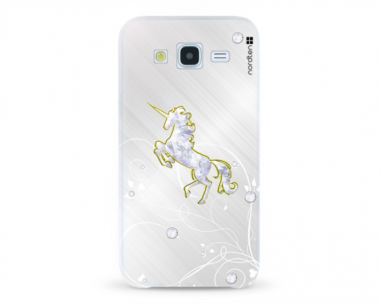 Kryt NORDTEN Briliant unicorn Samsung Galaxy J5 silikonový