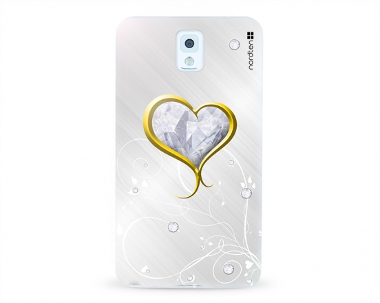 Kryt NORDTEN Briliant hearth Samsung Galaxy Note 3 silikonový