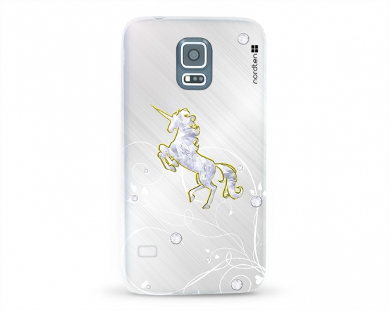 Kryt NORDTEN Briliant unicorn Samsung Galaxy S5 silikonový