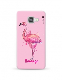 Kryt NORDTEN flamingo watercolor Samsung Galaxy A3 silikonový
