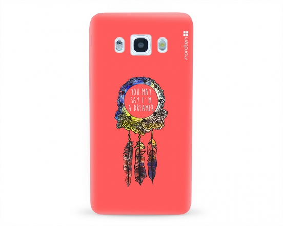 Kryt NORDTEN Dreamcatcher pink Samsung Galaxy J5 2016 silikonový