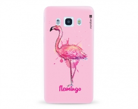 Kryt NORDTEN flamingo watercolor Samsung Galaxy J5 2016 silikonový
