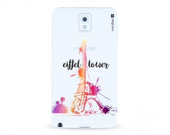 Kryt NORDTEN Eiffel tower Samsung Galaxy Note 3 silikonový