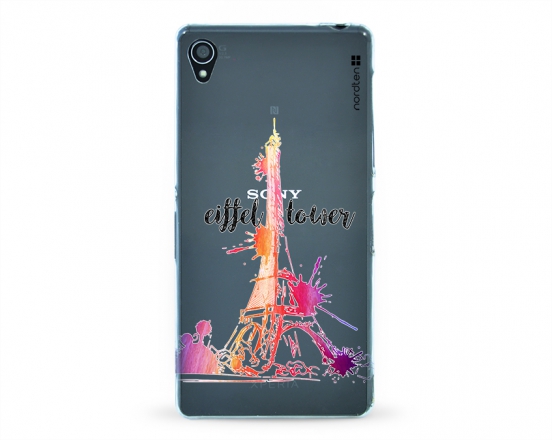 Kryt NORDTEN Eiffel tower Sony Xperia Z3 silikonový